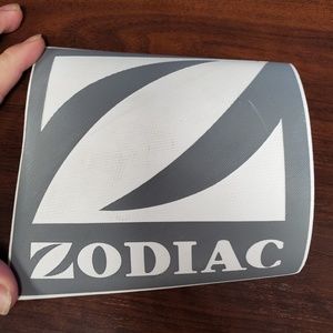 Zodiac patch or label